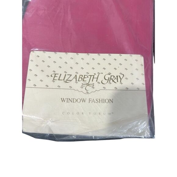 Elizabeth Gray Castle‎ bridge 3 Piece Window Valance NOS 80”x13” Vintage - Picture 2 of 4